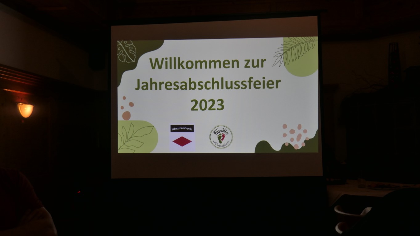 Jahresabschluss 2023